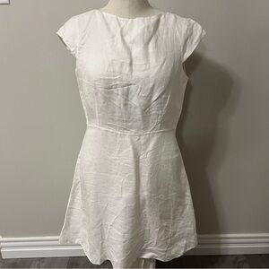 Theory White Dress